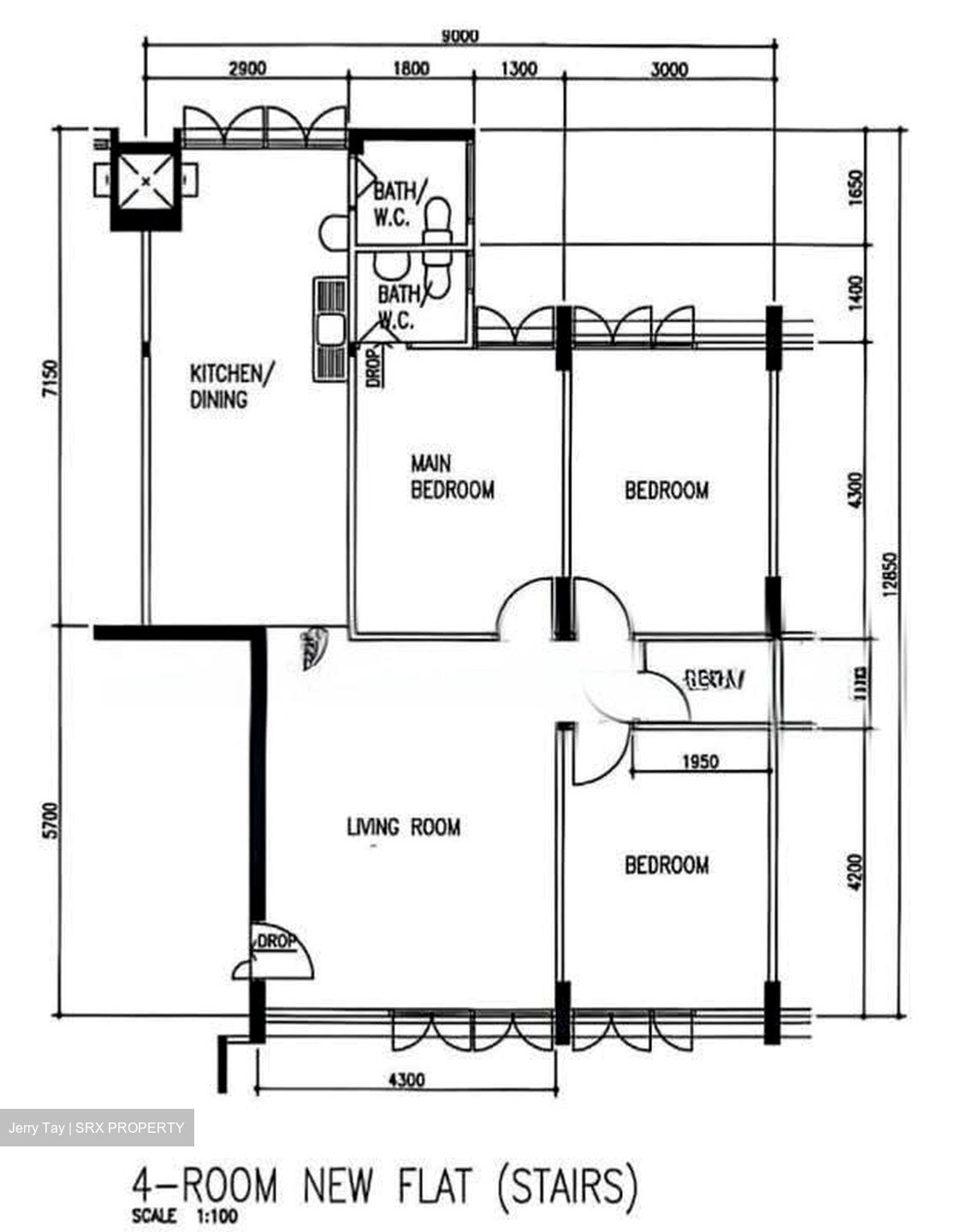 Blk 315 Clementi Meadows (Clementi), HDB 4 Rooms #633247511